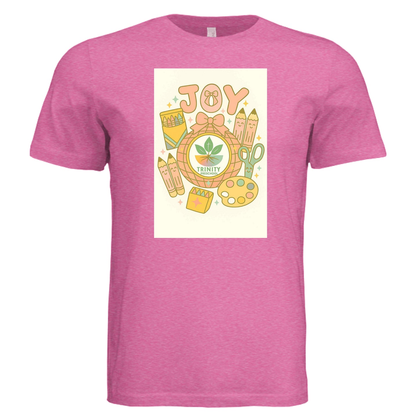 Charity Pink Triblend - FRONT